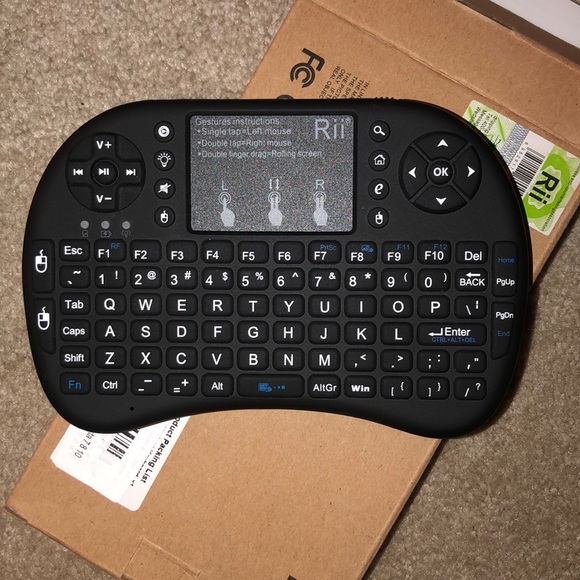 Rii 2.4GHz Mini Wireless Keyboard with Touchpad, - Picture 1 of 1